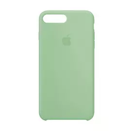 Чехол-накладка Silicone Case для iPhone 7 Plus/8 Plus силиконовый (мятный)