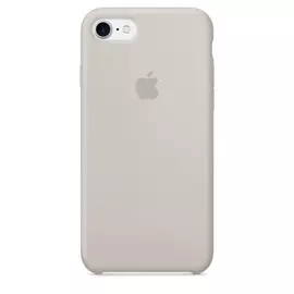 Чехол-накладка Silicone Case для iPhone 7/8 силиконовый (бежевый)