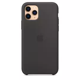 Чехол-накладка Silicone Case Series для Apple iPhone 11 Pro Max (черный)