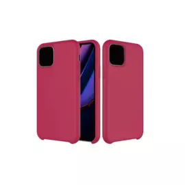 Чехол-накладка Silicone Case Series для Apple iPhone 11 (малиновый)