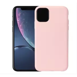 Чехол-накладка Silicone Case Series для Apple iPhone 11 Pro Max (розовый песок)