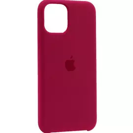 Чехол-накладка Silicone Case Series для Apple iPhone 11 Pro Max (фуксия)