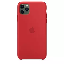 Чехол-накладка Silicone Case Series для Apple iPhone 11 Pro Max (красный)