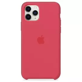 Чехол-накладка Silicone Case Series для Apple iPhone 11 Pro (малиновый)