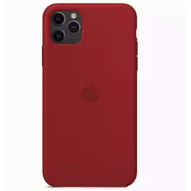 Чехол-накладка Silicone Case Series для Apple iPhone 11 Pro Max (бордовый)