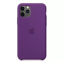 Чехол-накладка Silicone Case Series для Apple iPhone 11 Pro Max (фиолетовый)