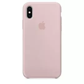 Чехол-накладка Silicone Case Series для Apple iPhone X (10) (розовый)