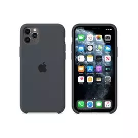 Чехол-накладка Silicone Case Series для Apple iPhone 11 Pro Max (сине-зеленый)