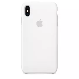 Чехол-накладка Silicone Case Series для Apple iPhone X (10) (белый)