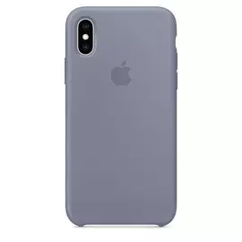 Чехол-накладка Silicone Case Series для Apple iPhone Xs Max силиконовый (серый)