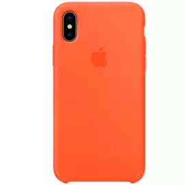 Чехол-накладка Silicone Case Series для Apple iPhone XS Max коралловый