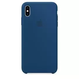 Чехол-накладка Silicone Case Series для Apple iPhone XS Max (синий)