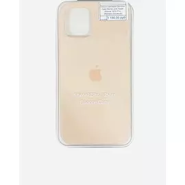Чехол-накладка Silicone Case Series для Apple iPhone 12/12 Pro (бежево-розовый)