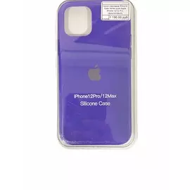 Чехол-накладка Silicone Case Series для Apple iPhone 12/12 Pro (фиолетовый)