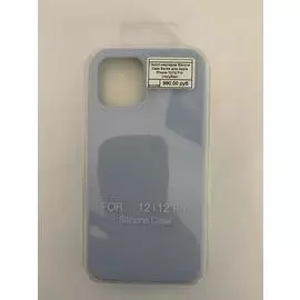 Чехол-накладка Silicone Case Series для Apple iPhone 12/12 Pro (голубой)