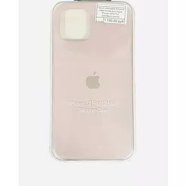 Чехол-накладка Silicone Case Series для Apple iPhone 12/12 Pro (розовый песок)