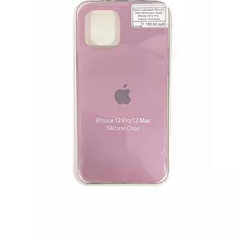 Чехол-накладка Silicone Case Series для Apple iPhone 12/12 Pro (темно-лиловый)
