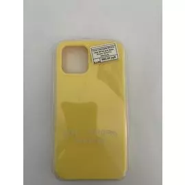 Чехол-накладка Silicone Case Series для Apple iPhone 12/12 Pro (желтый)
