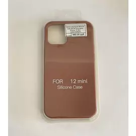 Чехол-накладка Silicone Case Series для Apple iPhone 12 Mini (коричневый)