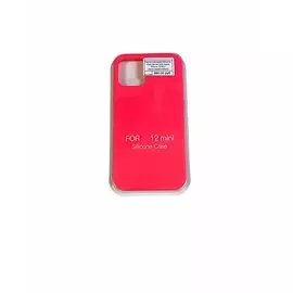 Чехол-накладка Silicone Case Series для Apple iPhone 12 Mini (ярко-коралловый)