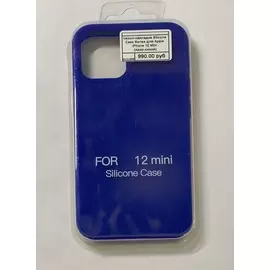 Чехол-накладка Silicone Case Series для Apple iPhone 12 Mini (ярко-синий)