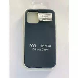 Чехол-накладка Silicone Case Series для Apple iPhone 12 Mini (темно-синий)
