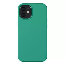 Чехол-накладка Silicone Case Series для Apple iPhone 12 Mini (темно-зеленый)