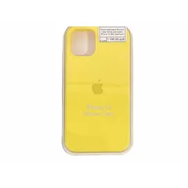 Чехол-накладка Silicone Case Series для Apple iPhone 12 Mini (желтый)