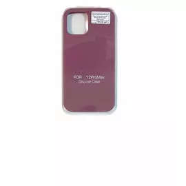 Чехол-накладка Silicone Case Series для Apple iPhone 12 Pro Max (бургунди)
