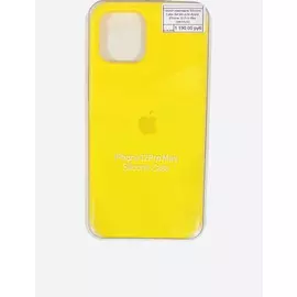 Чехол-накладка Silicone Case Series для Apple iPhone 12 Pro Max (желтый)