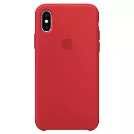 Чехол-накладка Silicone Case Series для Apple iPhone XS Max (бордовый)