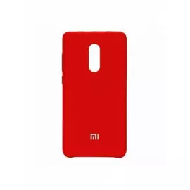 Чехол-накладка Silicone Cover для Xiaomi Redmi 5 силиконовый (красный)