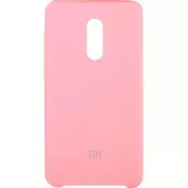 Чехол-накладка Silicone Cover для Xiaomi Redmi 5 Plus силиконовый (пудровый)
