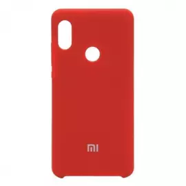 Чехол-накладка Silicone Cover для Xiaomi Redmi Note 5 Pro силиконовый (красный)