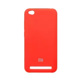 Чехол-накладка Silicone Cover для Xiaomi Redmi 5A силиконовый (красный)