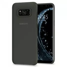 Чехол-накладка Spigen Air Skin для Samsung Galaxy S8+ (черный) SGP 571CS21678
