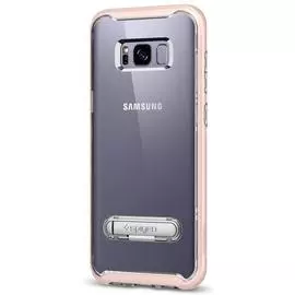 Чехол-накладка Spigen Crystal Hybrid для Samsung Galaxy S8 (розовый) SGP 565CS21435