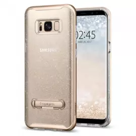Чехол-накладка Spigen Crystal Hybrid Glitter для Samsung Galaxy S8 (gold кварц) SGP 565CS21327