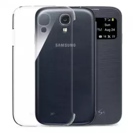 Чехол-накладка Spigen Flip Mate SGP10266 для Samsung Galaxy S4 пластик (Кристально прозрачный)
