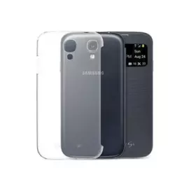 Чехол-накладка Spigen Flip Mate SGP10267 для Samsung Galaxy S4 пластик (матово-прозрачный)