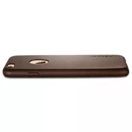 Чехол-накладка Spigen Leather Fit для Apple iPhone 6/6S (Olive Brown) SGP11356