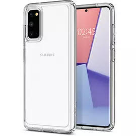 Чехол-накладка Spigen Liquid Crystal для Samsung Galaxy S20 Ultra (Кристально-прозрачный) (SGP ACS00709)