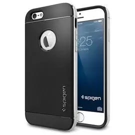 Чехол-накладка Spigen Neo Hybrid Metal для Apple iPhone 6 Plus/6S Plus Satin Silver (SGP11070)