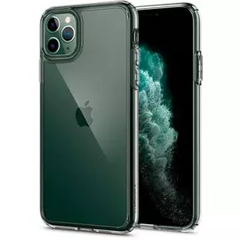 Чехол-накладка Spigen Quartzl Hybrid для Apple iPhone 11 Pro (Прозрачный) SGP 077CS27237