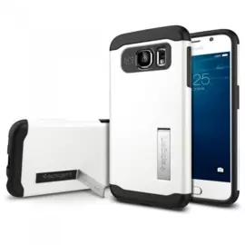 Чехол-накладка Spigen SGP11326 Slim Armor для Samsung Galaxy S6 (Shimmery White)