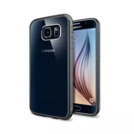 Чехол-накладка Spigen SGP11417 Ultra Hybrid для Samsung Galaxy S6 Edge (Gunmetal)
