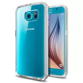 Чехол-накладка Spigen SGP11508 Neo Hybrid CC для Samsung Galaxy S6 (Satin Silver)