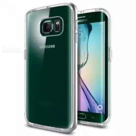 Чехол-накладка Spigen SGP11525 Neo Hybrid CC для Samsung Galaxy S6 Edge (Satin Silver)