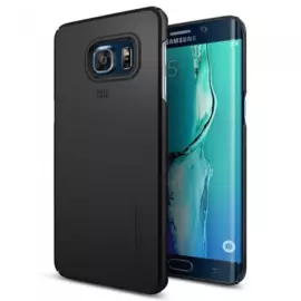 Чехол-накладка Spigen SGP11695 Thin Fit для Samsung Galaxy S6 Edge Plus (Black)