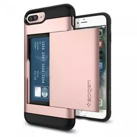 Чехол-накладка Spigen Slim Armor CS для Apple iPhone 7 Plus/8 Plus Rose Gold (SGP043CS20527)